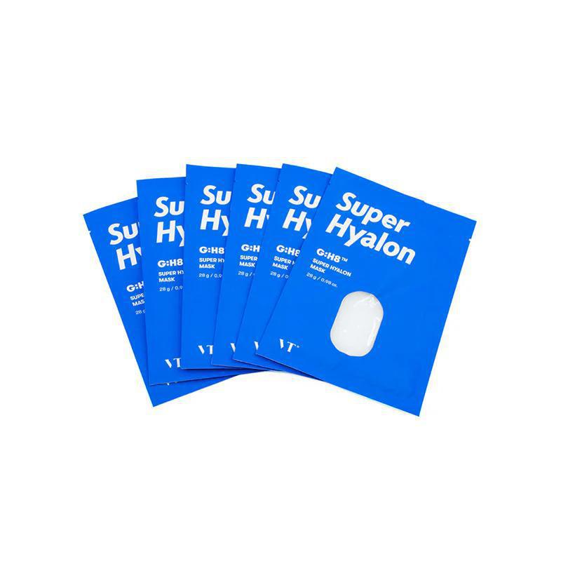 VT COSMETICS Super Hyalon Mask 薇缔玻尿酸补水面膜 6p