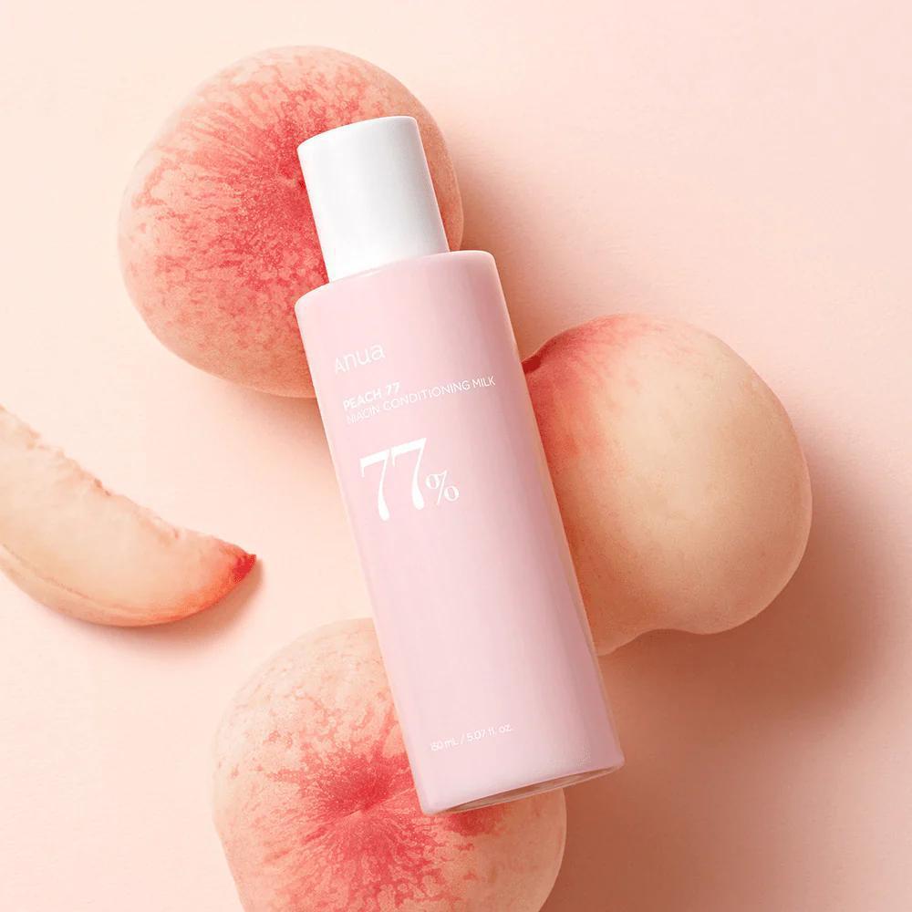 ANUA Peach 77% Niacin Conditioning Milk 韩国ANUA桃子77%烟酰胺保湿乳液 150mL