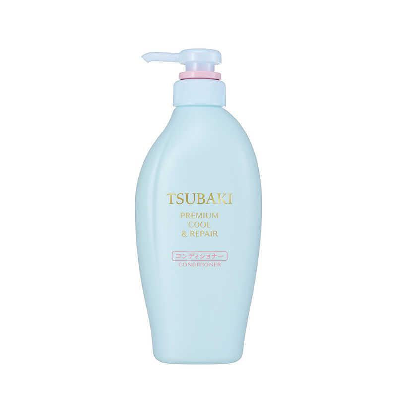 SHISEIDO Tsubaki Premium Cool & Repair Shampoo & Conditioner Pump Pair Set 资生堂高级清凉修护洗发水和护发素套装
