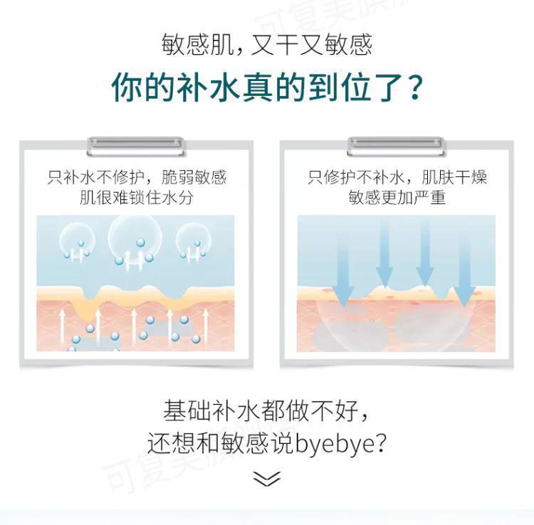 Comfy Sodium Hyaluronate Repair Mask 可复美舒适透明质酸钠修复面膜 5片