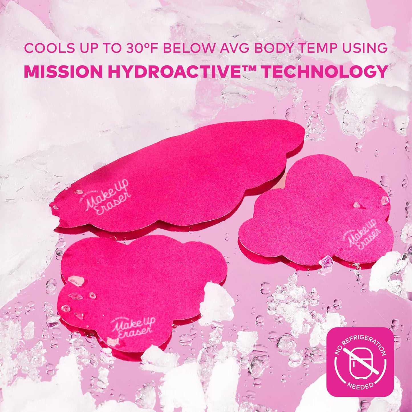 MakeUp Eraser Facial Cooling Clouds Reusable Patches Instant Cooling 玫卡瑞丝云朵面部清凉贴