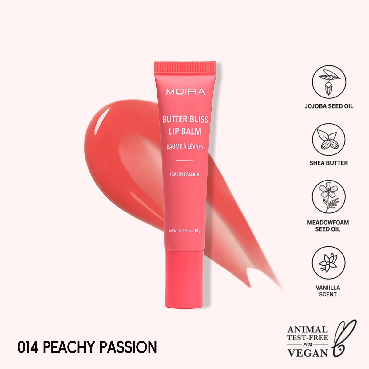 MOIRA Cosmetics Butter Bliss Lip Balm 黄油润色滋润保湿唇釉 10g
