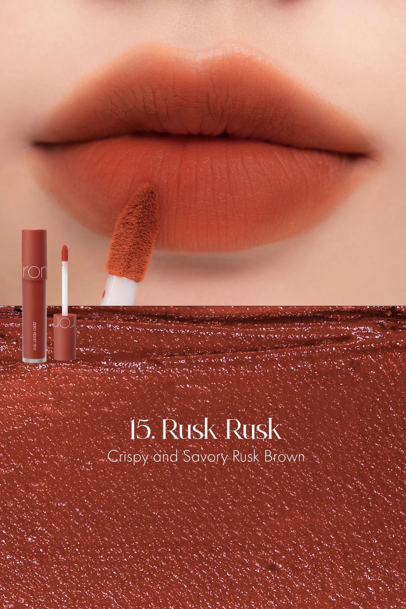 Rom&nd Zero Velvet Tint 柔魅得哑光雾面丝绒唇釉