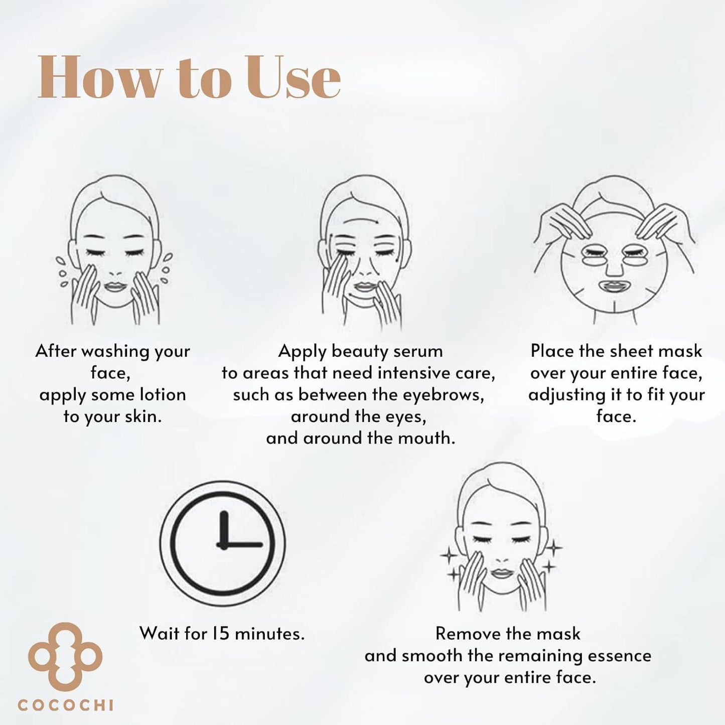 COCOCHI AG Ultimate Mask Pearl 蔻蔻琪极致珍珠面膜 5pc