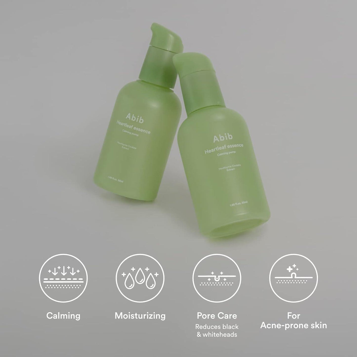 Abib Heartleaf Essence Calming Pump 阿彼芙鱼腥草舒缓精华 50mL