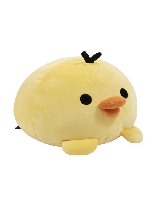 San-X Rilakkuma Kiiroitori Original Mochi Cushion Plush 轻松熊系列小黄鸡原创毛绒抱枕玩具