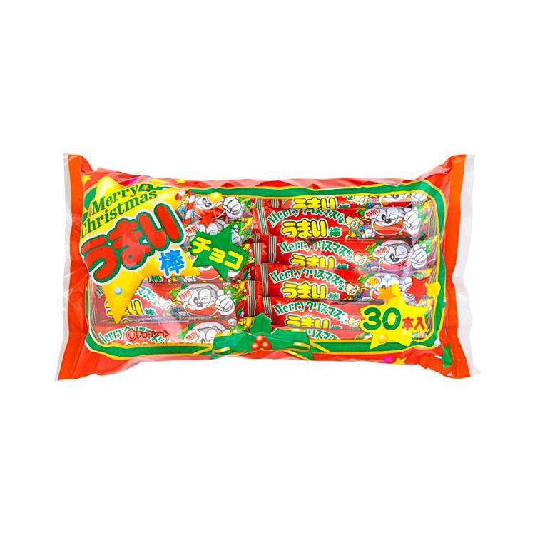 Christmas delicious chocolate sticks 30 pieces yaokin 圣诞限定包装