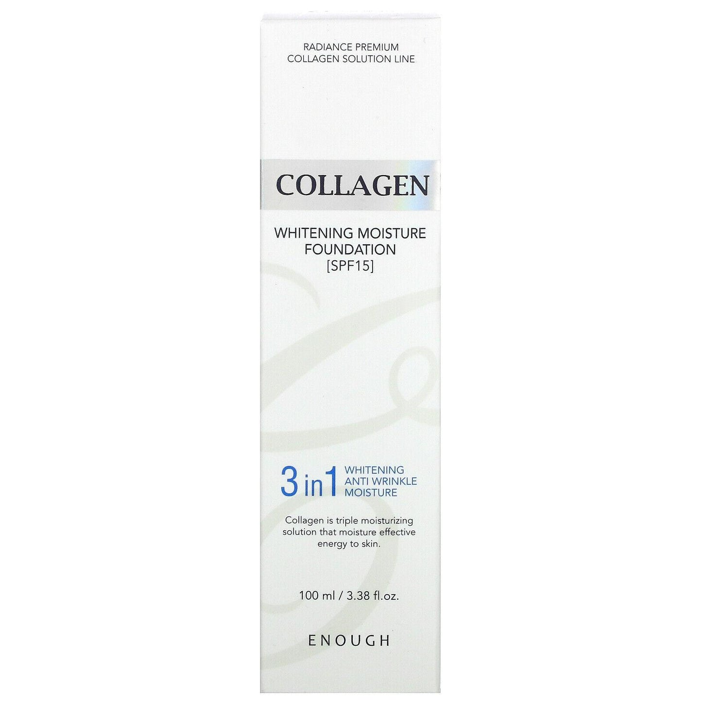 Enough Collagen Moisture Foundation 胶原蛋白保湿粉底 100ml