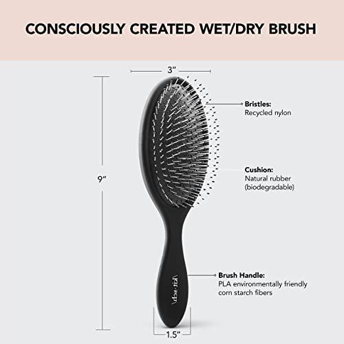 Kitsch Wet/Dry Brush in Recycled Plastic 塑料干湿两用梳子