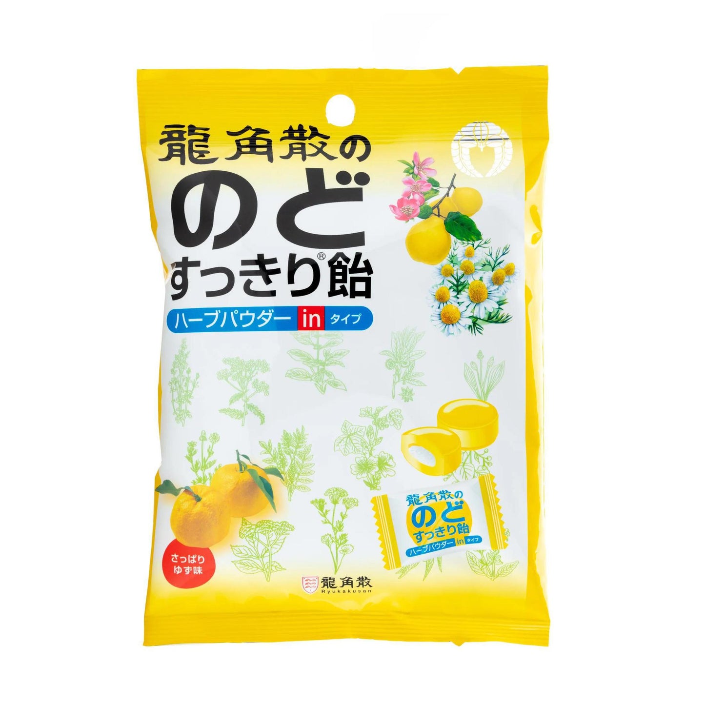 Ryukakusan Powder-In Herbal Drop 龙角散润喉糖 80g