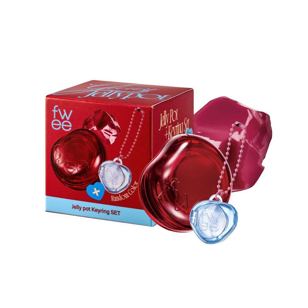 Fwee Keyring Lip & Cheek Glowy Jelly Pot 韩国Fwee唇颊两用亮泽果冻唇釉 4g