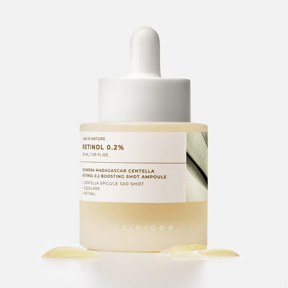 SKIN1004 Madagascar Centella Retinol 0.2 Boosting Shot Ampoule 理肤天使马达加斯加积雪草视黄醇0.2强效保湿精华 30mL