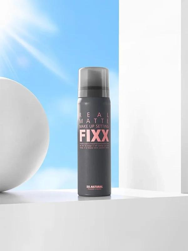 So Natural Matte Make Up Setting Fix Can So Natural 干爽哑光强效控油定妆喷雾 75mL