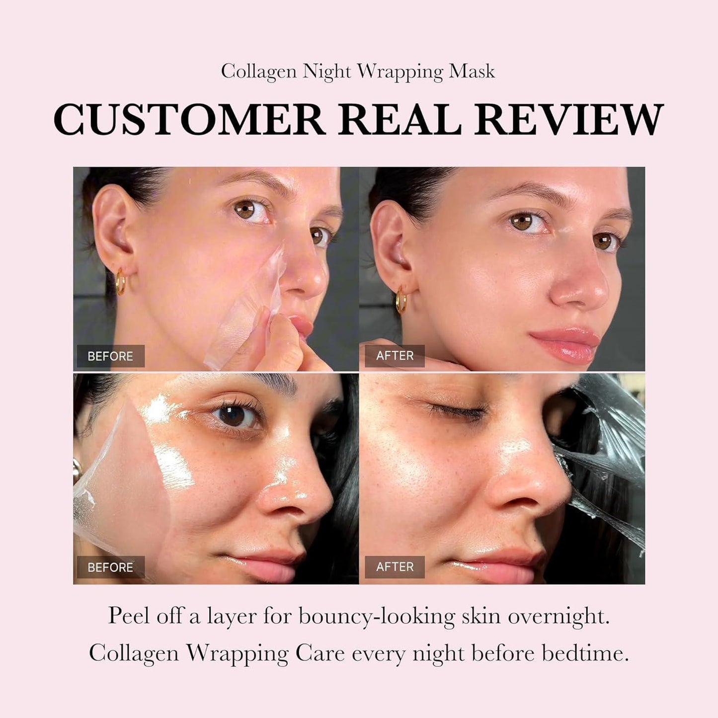 Medicube Collagen Night Wrapping Mask 美蒂秋芙夜间胶原蛋白撕拉面膜 75mL
