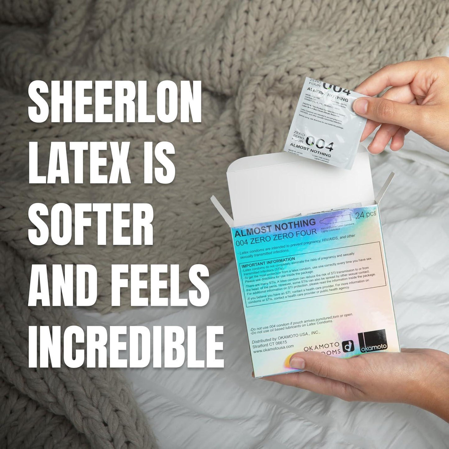 Okamoto 004 Condom 冈本0.04mm超薄避孕套 24p