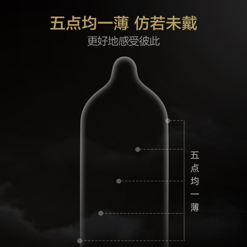 Durex 001 Waterborne Polyurethane Condom 3 count/1box 杜蕾斯001水性聚氨酯避孕套 3只/1盒