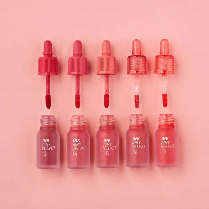 Peripera Ink Airy Velvet 菲丽菲拉丝绒哑光小奶瓶唇釉 4g