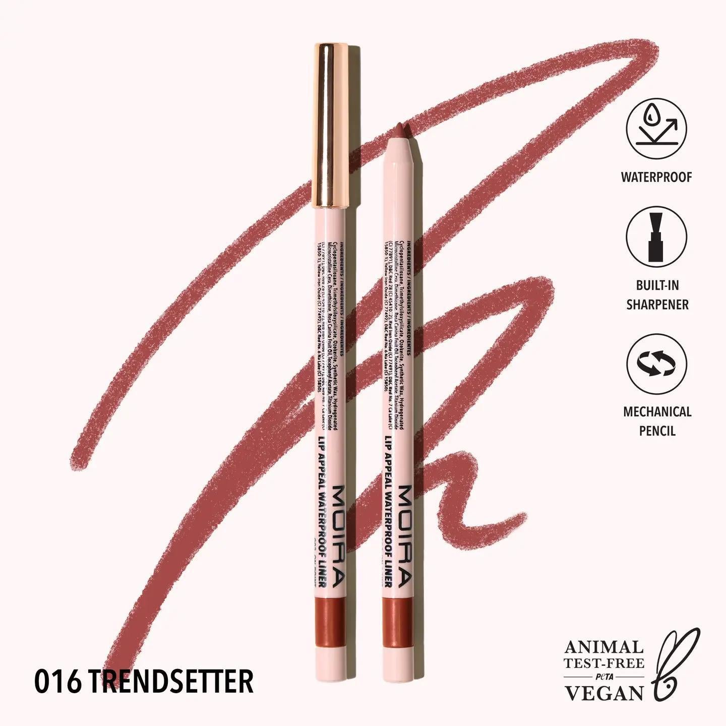 MOIRA Lip Appeal Waterproof Liner 魅力防水唇线笔