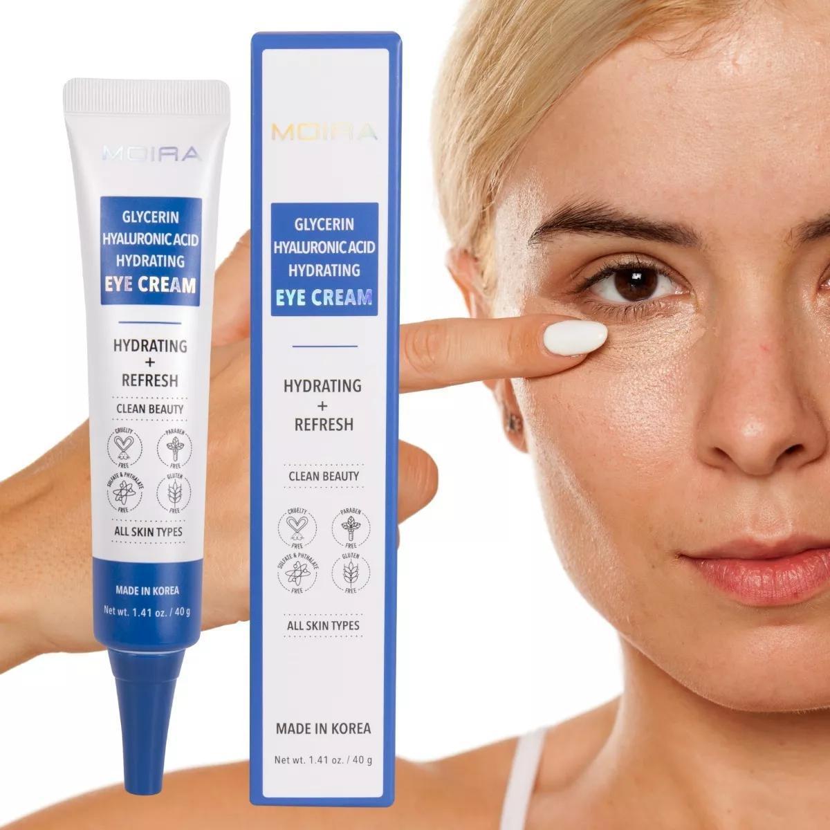 MOIRA Cosmetics Glycerin Hyaluronic Acid Hydrating Eye Cream 甘油玻尿酸保湿眼霜 40g