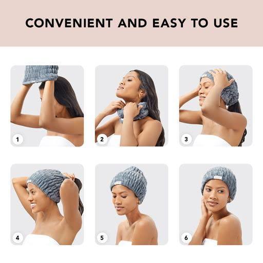 Kitsch Spa Hair Band Extra Wide Makeup and Skin Care Headband 超柔软化妆和护肤发带