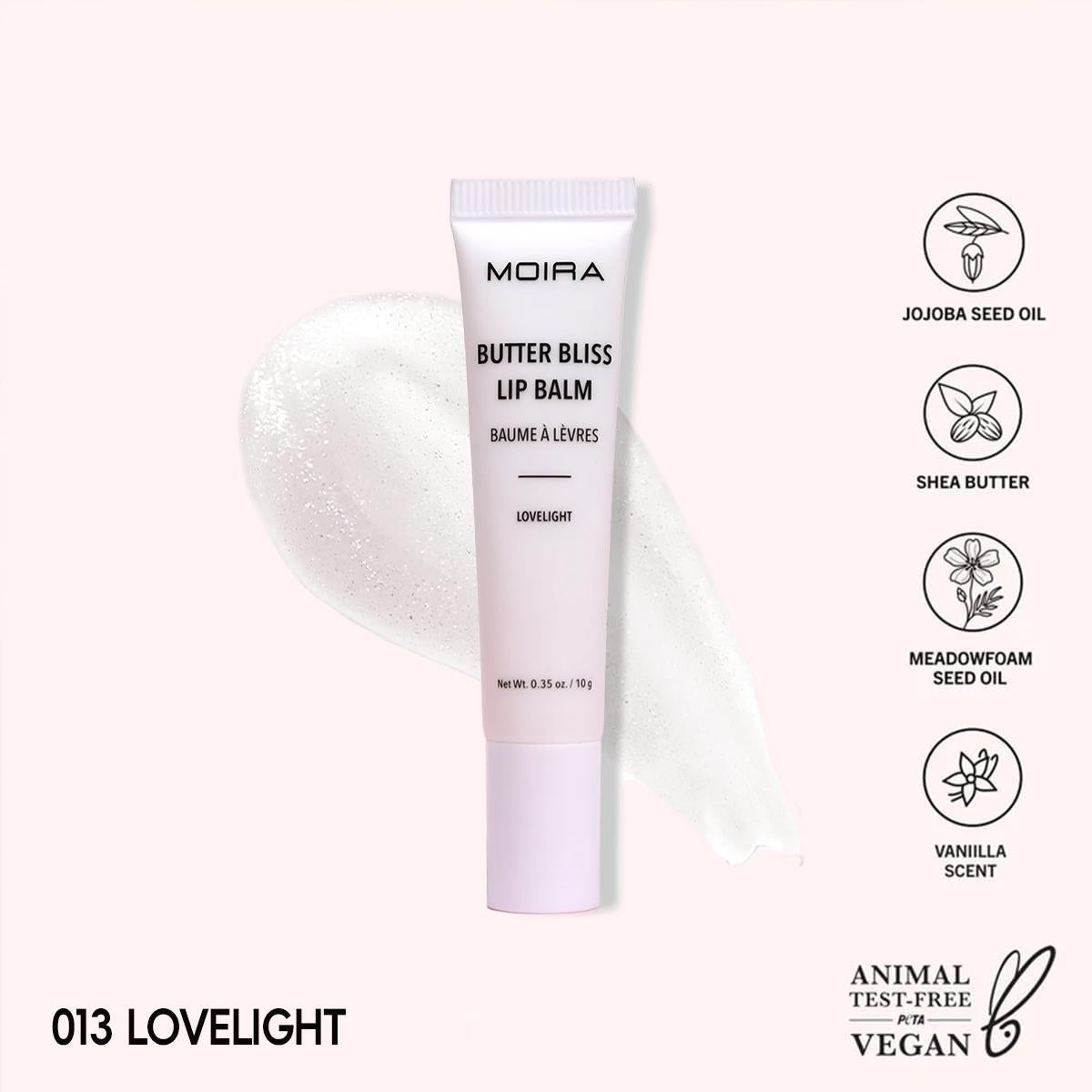 MOIRA Cosmetics Butter Bliss Lip Balm 黄油润色滋润保湿唇釉 10g