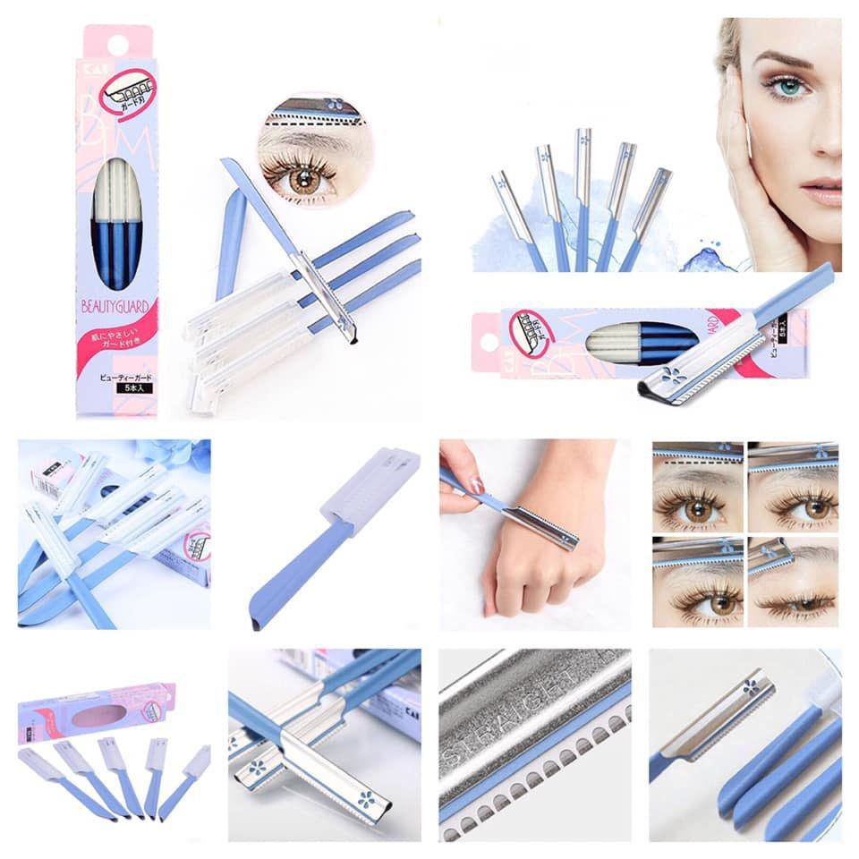 Kai Beauty M Facial Eyebrow Razor 贝印修眉刀5片入
