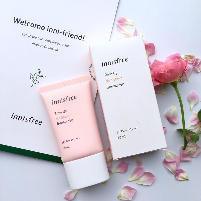 Innisfree Tone Up No Sebum Sunscreen