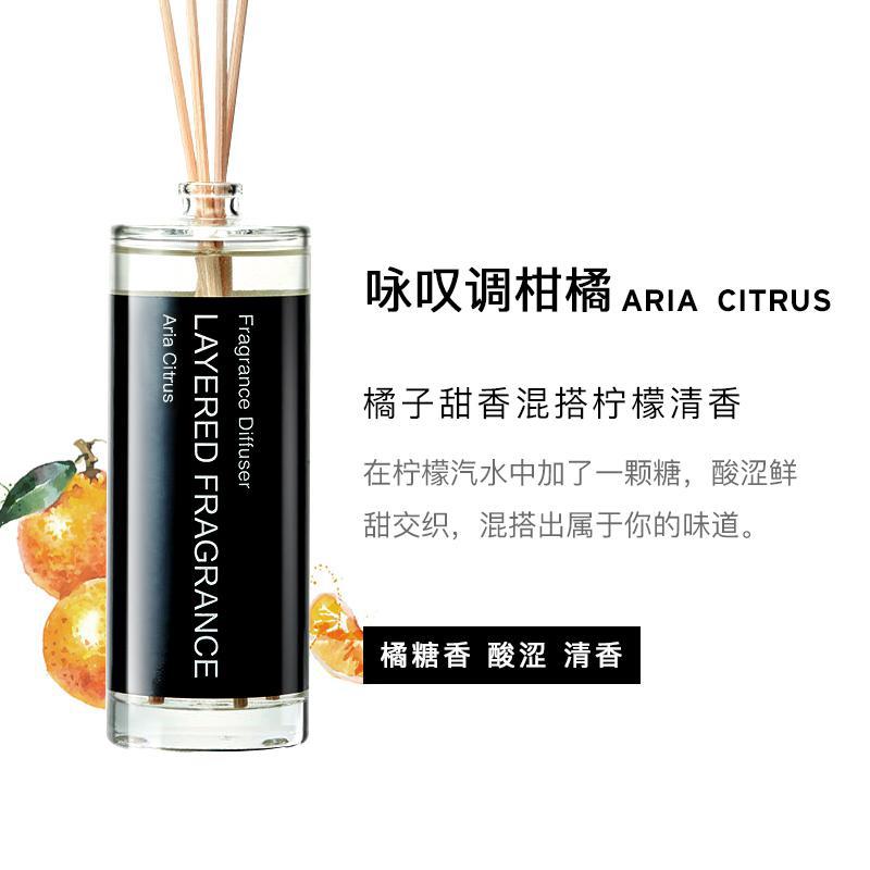 Layered Fragrance Diffuser 100ml Aria Citrus 咏叹调柑橘液体香薰
