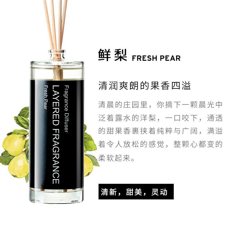 Layered Fragrance Diffuser 100ml Fresh Pear 鲜梨液体香薰