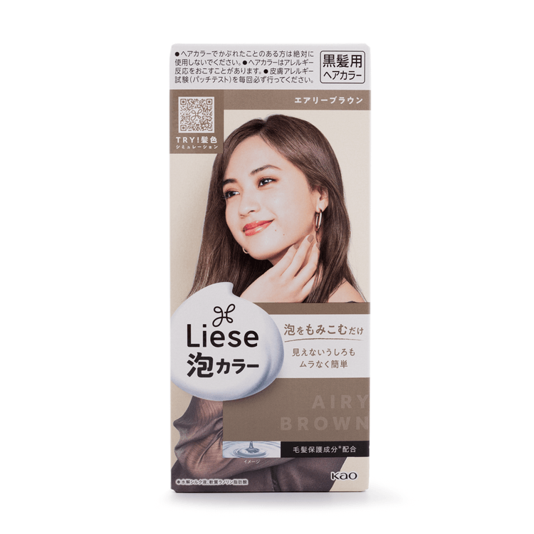 Kao Liese Prettia Bubble Color 花王泡沫染发剂