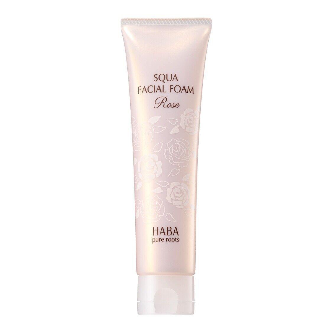 HABA Squa Facial Foam (Rose)