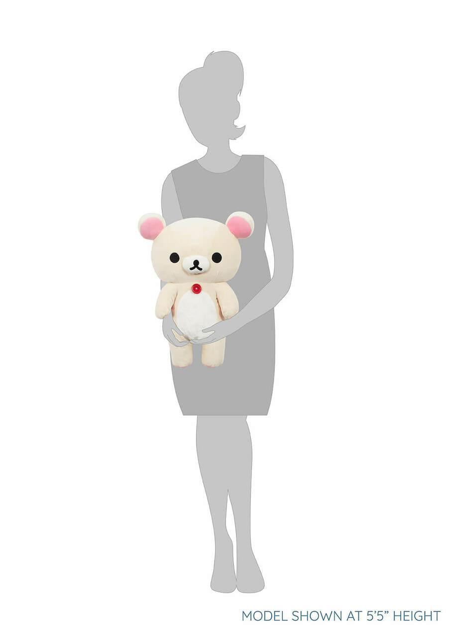 San-X Rilakkuma Korilakkuma Original Plush - Large 轻松熊系列小白熊原创毛绒玩具-大号