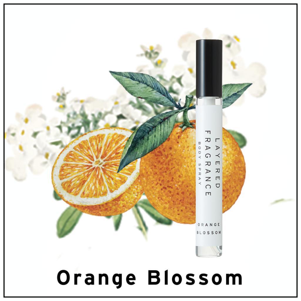 Layered Fragrance Body Spray Orange Blossom 香橙花试管香水