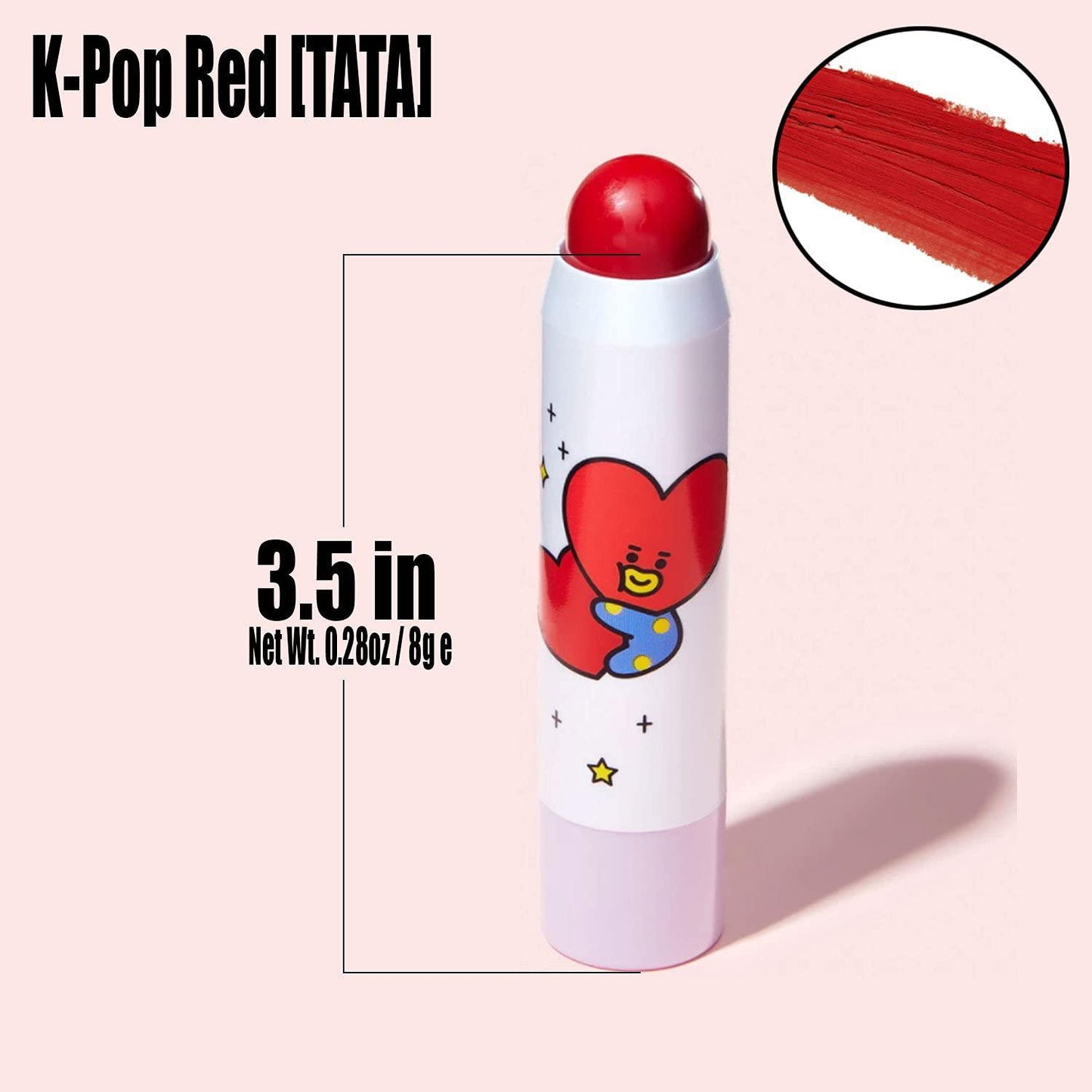 The Creme Shop BT21 Lip & Cheek Multi-Stick (Enriched with Hyaluronic Acid & Vitamin E) 宇宙明星唇颊两用多效膏(富含透明质酸和维生素 E)