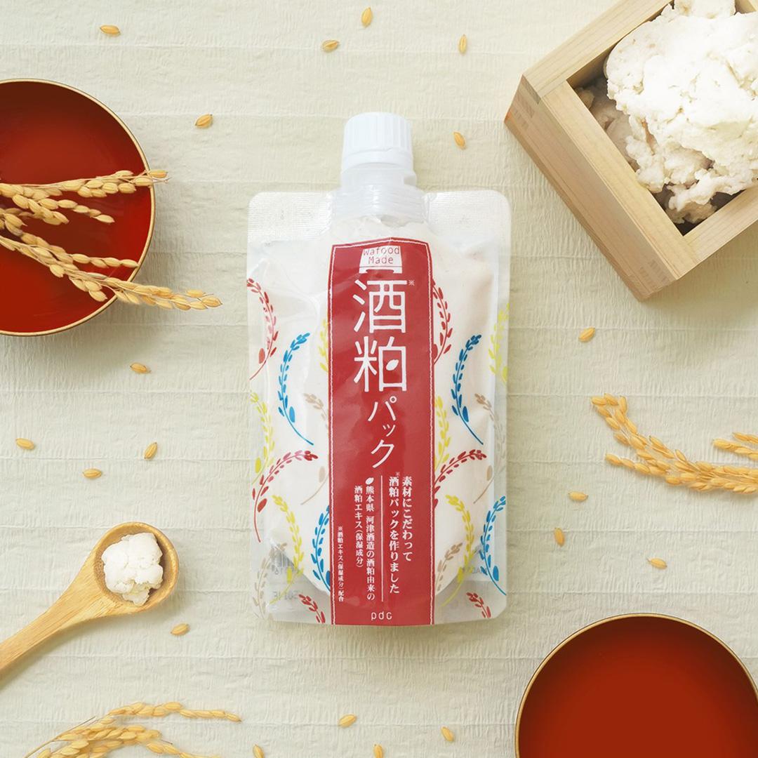 PDC Wafood Made Sake Facial Pack 酒粕涂抹式水洗面膜170g