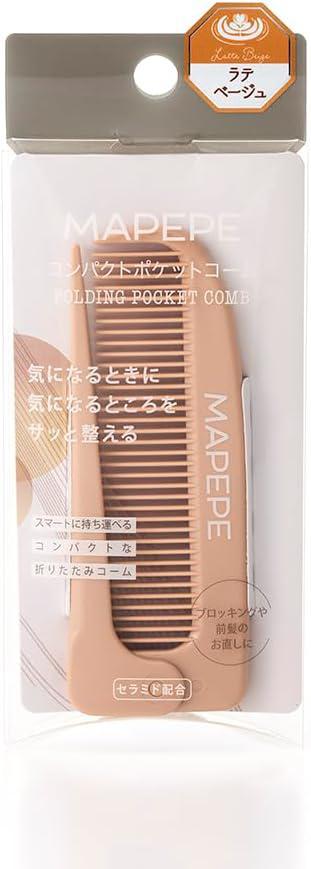 
                      
                        Mapepe Folding Pocket Comb Macaron 便携折叠梳子刘海细节梳
                      
                    