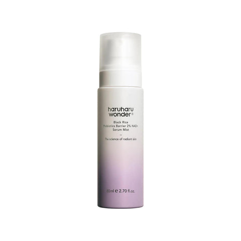 Haruharu WONDER Black Rice Probiotics Barrier 2% NAD+ Serum Mist 80 mL