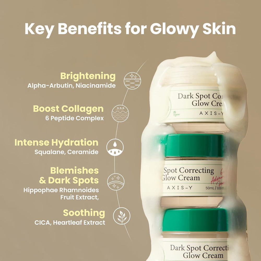 
                      
                        AXIS-Y Dark Spot Correcting Glow Cream 安舒研暗斑修复亮白面霜 50mL
                      
                    