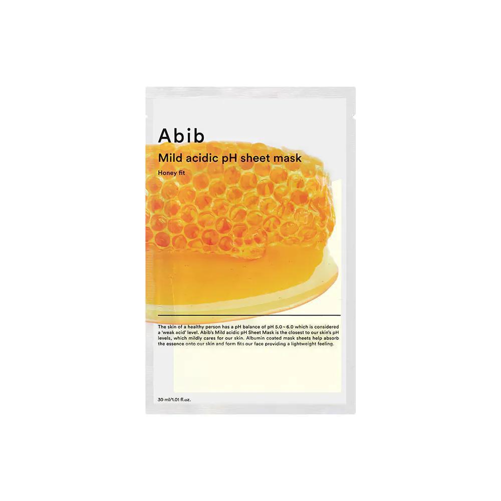 
                      
                        Abib Mild Acidic PH Sheet Mask- Honey Fit 阿彼芙弱酸蜂蜜滋养紧致面膜
                      
                    