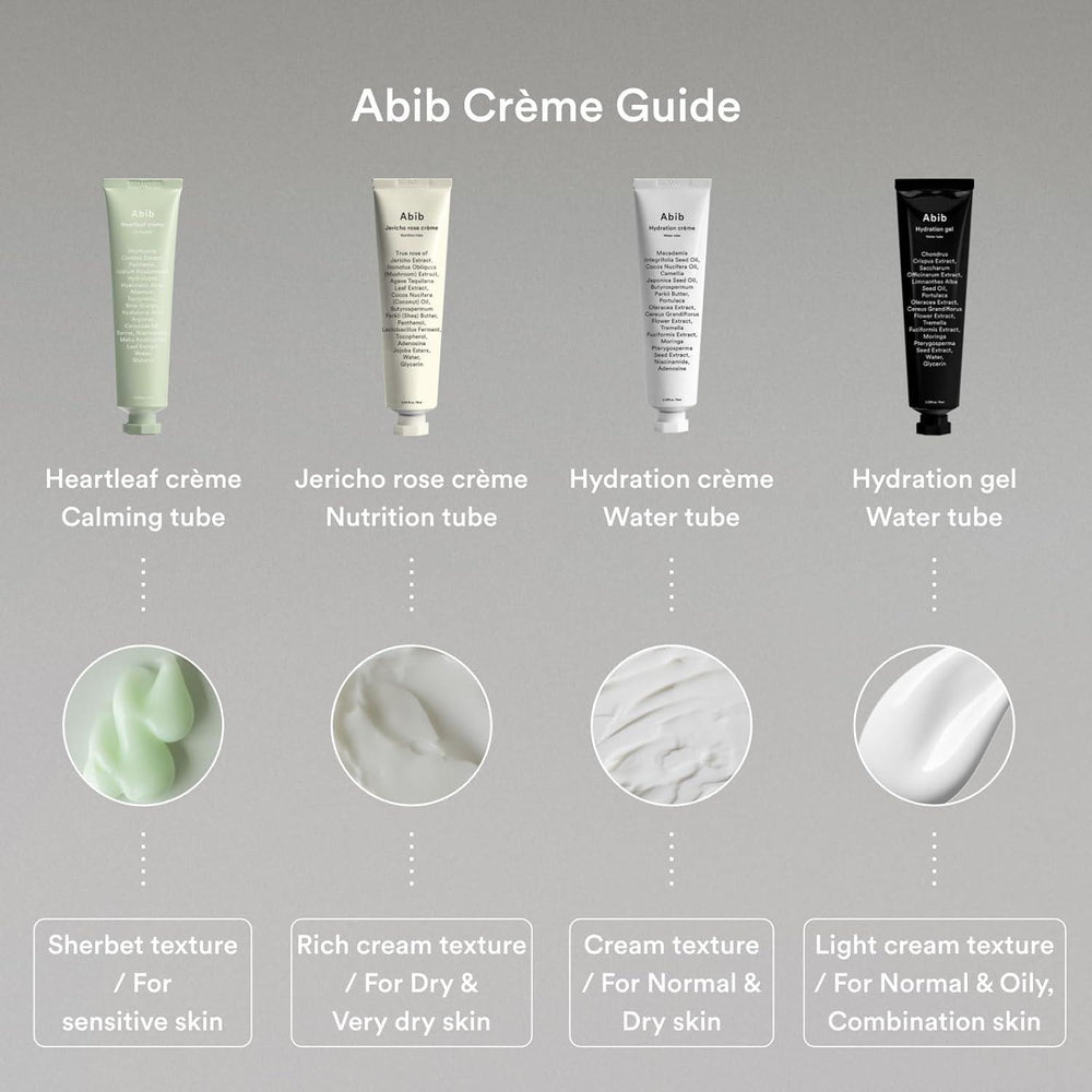 
                      
                        Abib Jericho Rose Creme Nutrition Tube 阿彼芙复活草润泽清爽保湿面霜 75ml
                      
                    