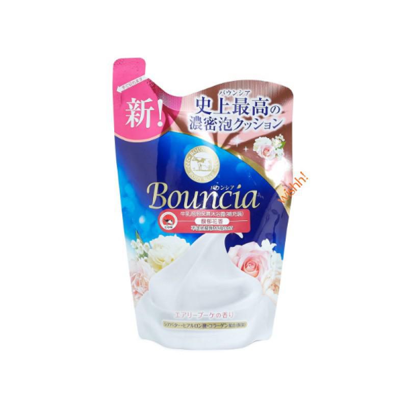 Cow Bouncia Body Soap Pump Airy Bouquet 牛乳石碱超浓密泡牛奶玫瑰滋润沐浴乳