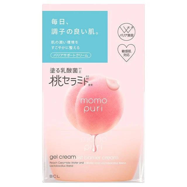 BCL Momo Puri Gel Cream 蜜桃乳酸菌精华补水啫喱面霜 NEW 80g