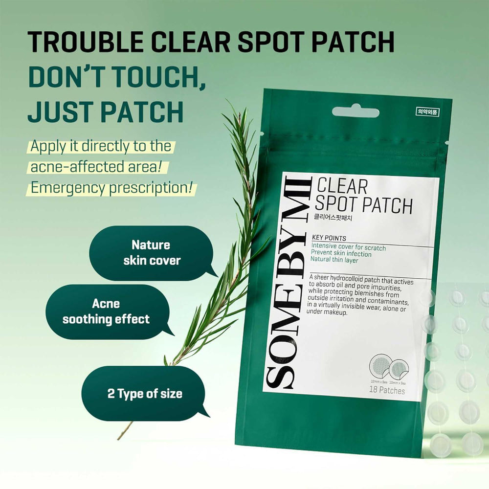
                      
                        SOME BY MI 30 Days Miracle Clear Spot Patch 莎柏蜜30天奇迹祛痘贴 18pcs
                      
                    