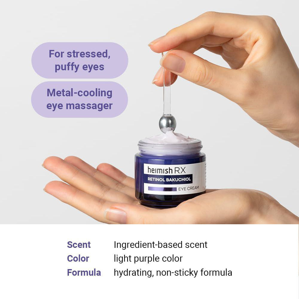 
                      
                        Heimish RX Retinol Bakuchiol Eye Cream 韩国Heimish视黄醇补骨脂酚眼霜 30mL
                      
                    