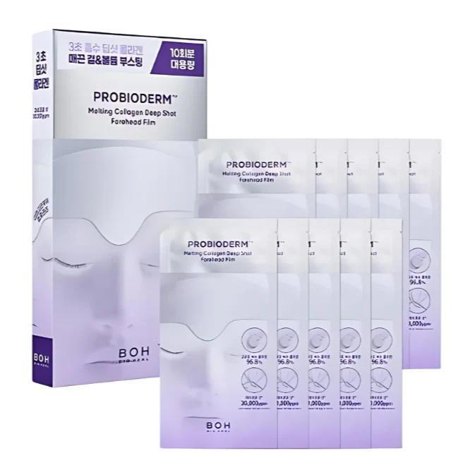 
                      
                        BIOHEAL BOH Probioderm Melting Collagen Deep Shot Forehead Film Special Set 百析栢胶原蛋白深层保湿额头贴特惠套装
                      
                    