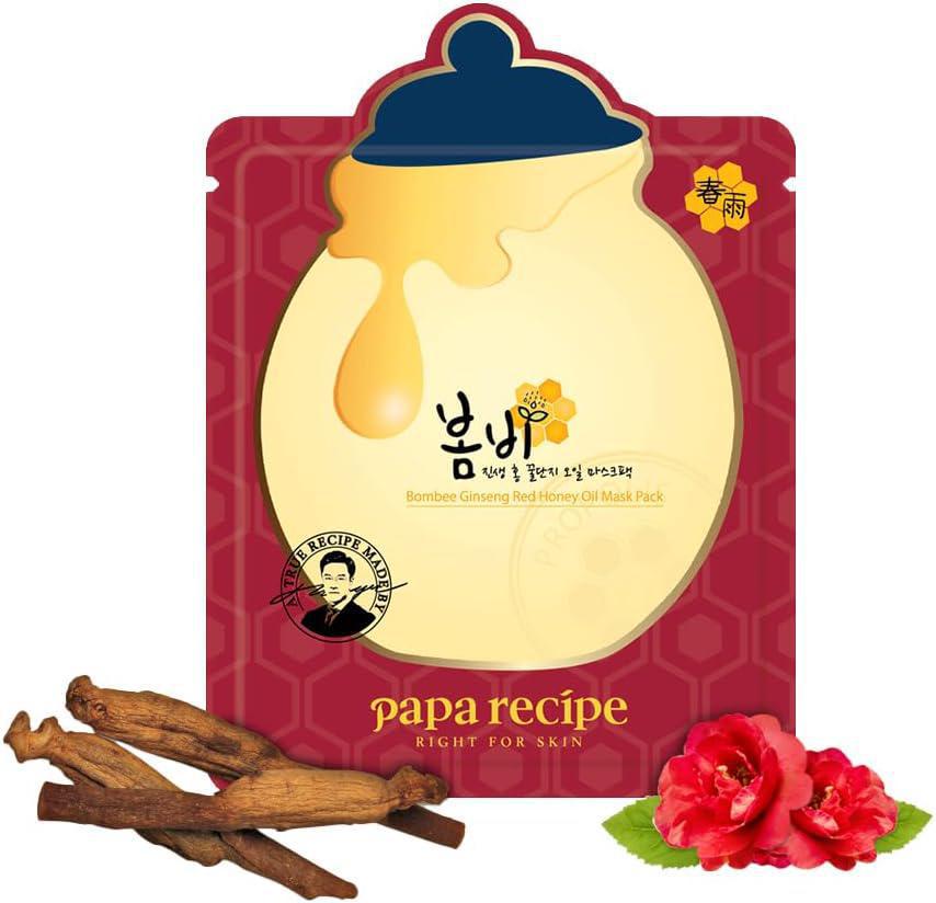 
                      
                        Papa Recipe Bombee Ginseng Red Honey Oil Mask Pack 春雨人参红蜜油面膜
                      
                    
