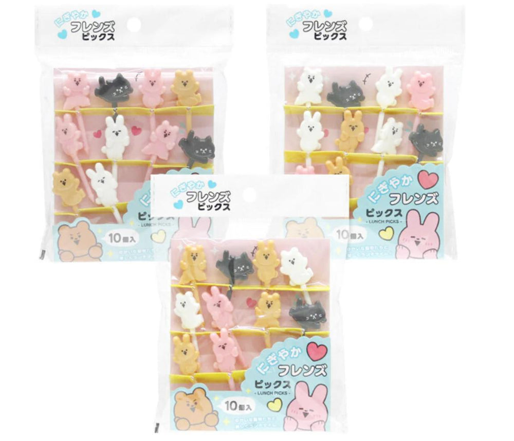 
                      
                        New 2022 Seria Japanese Food Picks Animal Nigiyaka 日本精选动物水果叉 10pcs
                      
                    