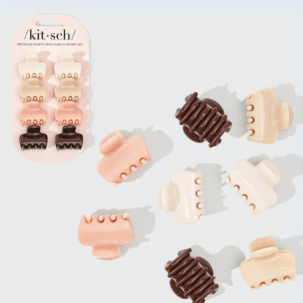 
                      
                        Kitsch Recycled Plastic Mini Cloud Claw Clips 迷你云爪夹 8件套
                      
                    