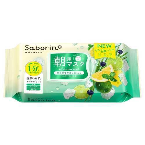 BCL Saborino Morning Facial Sheet Mask N IM 碧芯珞日本早安面膜补水保湿精华免洗 28pcs