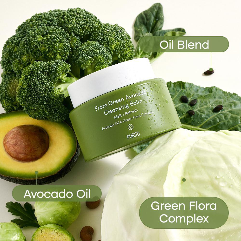 
                      
                        Purito SEOUL Green Avocado Cleansing Balm 韩国绿色鳄梨清洁膏 100mL
                      
                    